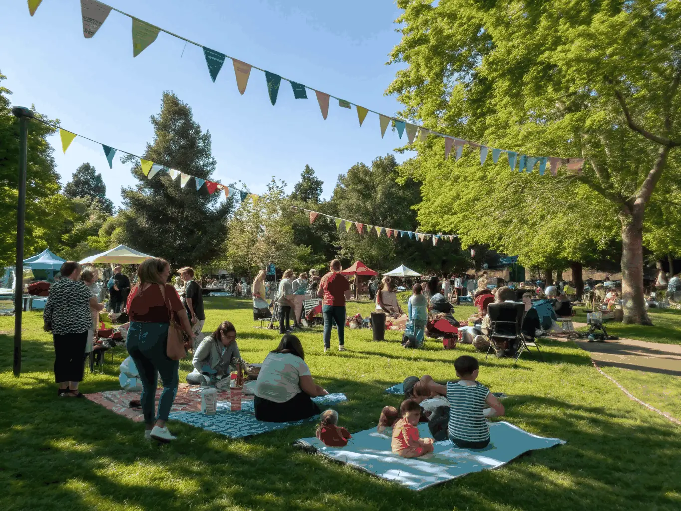 A community event organized by ASSOCIATION SPORTIVE DE BRIE, showing diverse participants engaging in various activities.